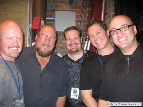 Soul Soup with Steve Cropper after backing him for a charity event
